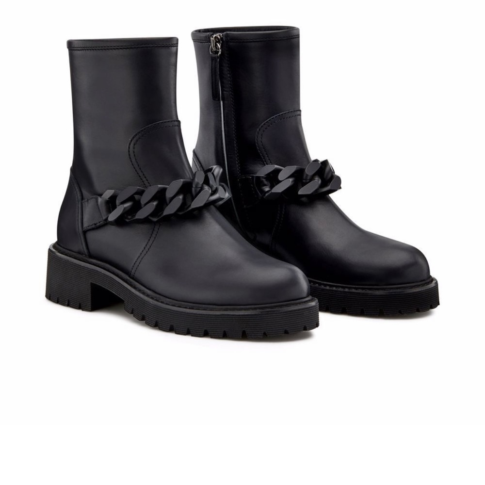 GIUSEPPE ZANOTTI Chain boots